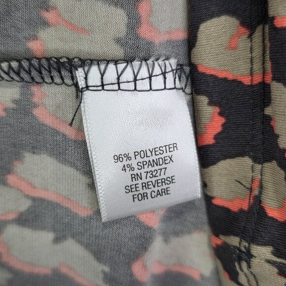 Womens Apt 9 Leopard Print Sleeveless Dress Polyester Blend Stetch Size XL - Picture 4 of 8